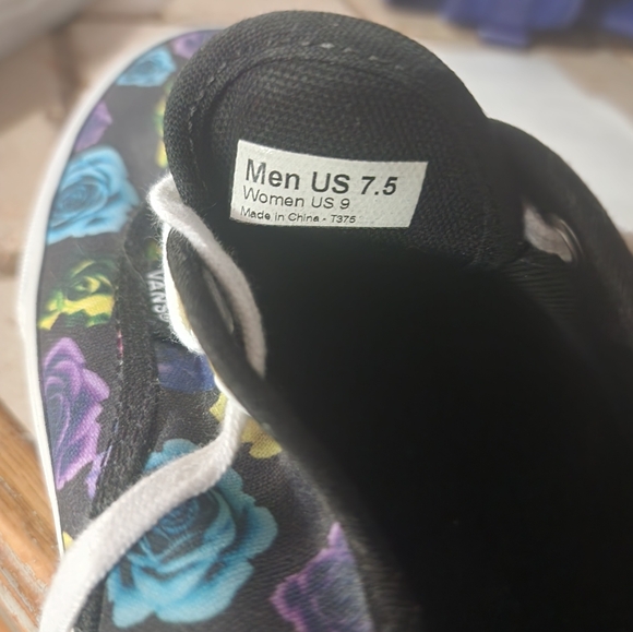 Vans Black and Yellow Cartoon Sneakers - Picture 6 of 6